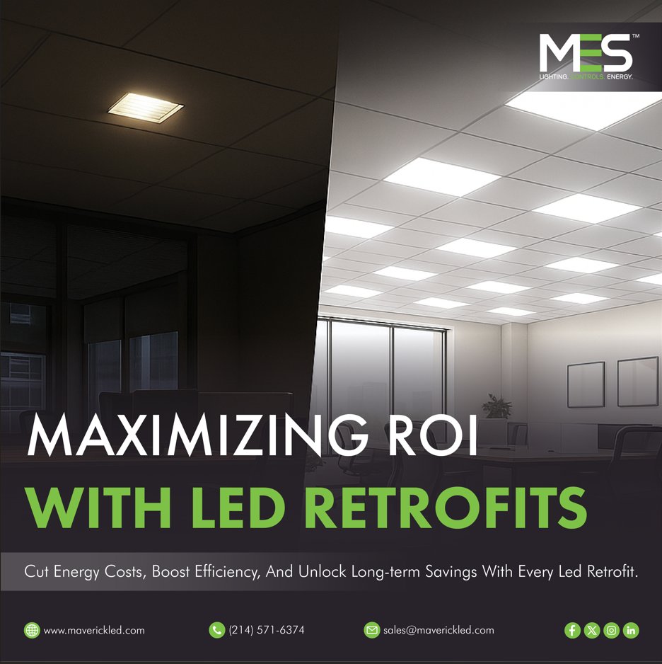 MES_BLC's tweet image. 💸 Cut your energy bills and boost efficiency—see the return on investment with every retrofit. #LightingROI #FinancialLighting #MESBudgetBright #SmartInvestment #EfficientLED