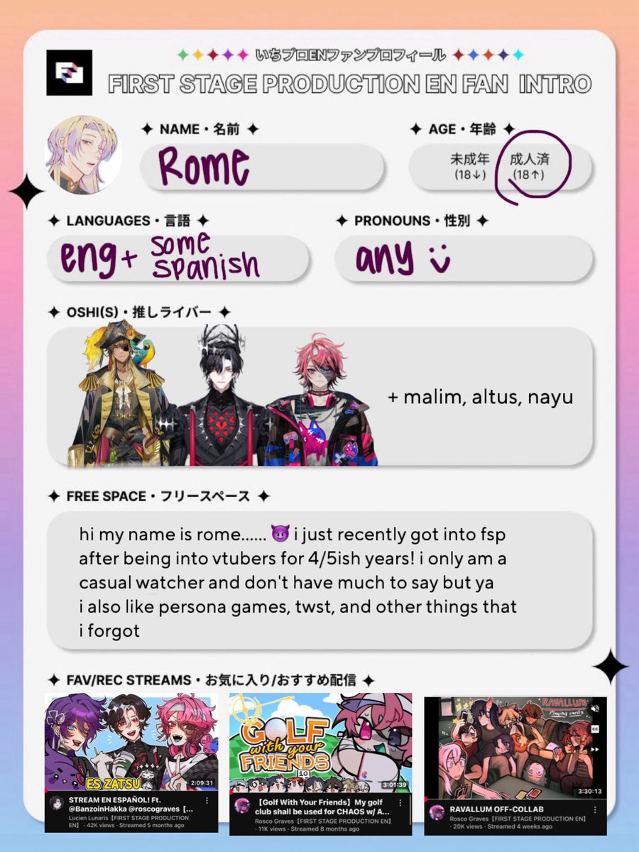 CLAAWMARK's tweet image. plus my #fspintro cuz i decided to stop being a slacker