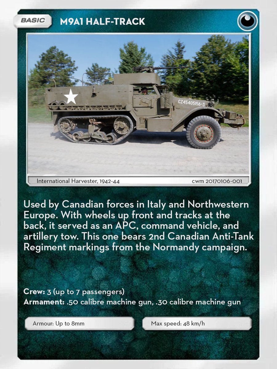 Forget trading cards—we’ve got real steel. 🃏💣
Pick your favourite tank: fastest, heaviest, most firepower.
🎟️ See them live Aug 9–10
🔗 warmuseum.ca/war-machines-w…
#WarMachines2025 #TankStats