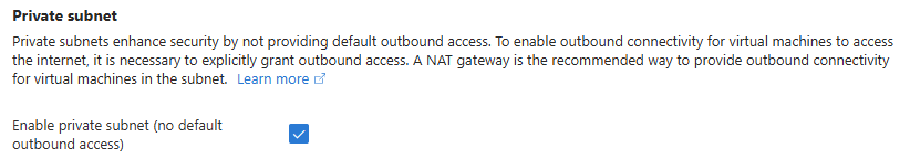 orinthomas's tweet image. Azure private subnets overview learn.microsoft.com/en-us/azure/vi…