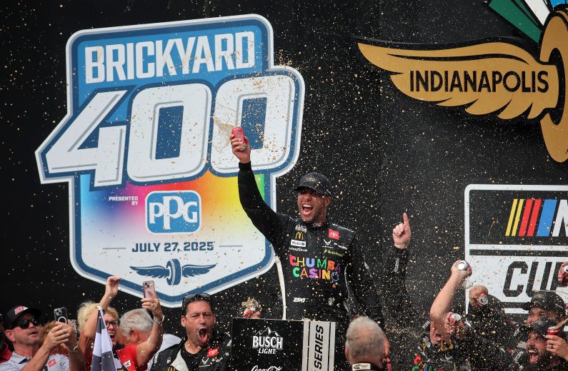 Garage Pass (@prngaragepass) on Twitter photo Running race of his life <a href="/BubbaWallace/">Bubba Wallace</a> claims Brickyard 400 and runner-up <a href="/KyleLarsonRacin/">Kyle Larson</a> respects winner's performance. Plus <a href="/TyGibbs/">Ty Gibbs</a> on winning in-season tournament <a href="/dennyhamlin/">Denny Hamlin</a> closing in on top spot in regular season standings despite missing a race. goprn.com/handler.cfm/te⦠Running race of his life <a href="/BubbaWallace/">Bubba Wallace</a> claims Brickyard 400 and runner-up <a href="/KyleLarsonRacin/">Kyle Larson</a> respects winner's performance. Plus <a href="/TyGibbs/">Ty Gibbs</a> on winning in-season tournament <a href="/dennyhamlin/">Denny Hamlin</a> closing in on top spot in regular season standings despite missing a race. goprn.com/handler.cfm/teā¦