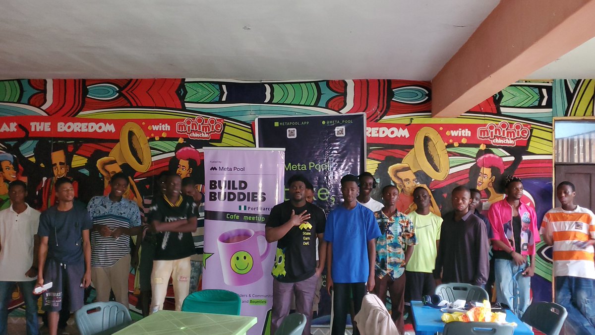 don_zee10's tweet image. Finally, we've concluded @build_buddies July in flying colors . It's was quite an epic experience at @BchainUniport campus.
No doubt we vibed, & learnt alot among ourselves.
Kudos to @meta_pool for making this experience possible in our time.
#Web3Community #BlockchainHelp…