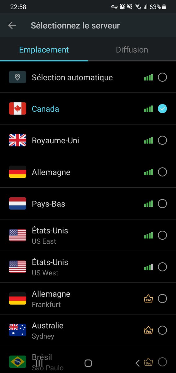Colombiennoir2's tweet photo. @ritaelbruja Utilise un vpn et choisi Canada ou Etats-Unis comme pays ça remarcheras https://t.co/fpMBFZHQi9