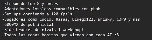 Aprovechando el hype de Rivals post factor vengo a recordarles que quedan 3 días de Fase 1 para AF fest 👀

Si aún necesitan incentivos para darse la vuelta a Zapopan en noviembre les dejo algunas de las cosas que los rivals bros ofrecemos 👇