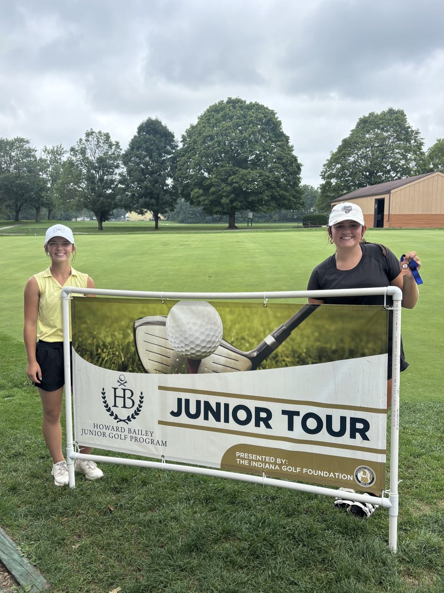 Thank you to Crestview for hosting today’s Junior Tour Event. Congratulations to our winners. ⛳️

Girls 13-15
1st- Olivia Alvey- 73
2nd- Molly Moore- 85
3rd- Madison Yeoman- 87