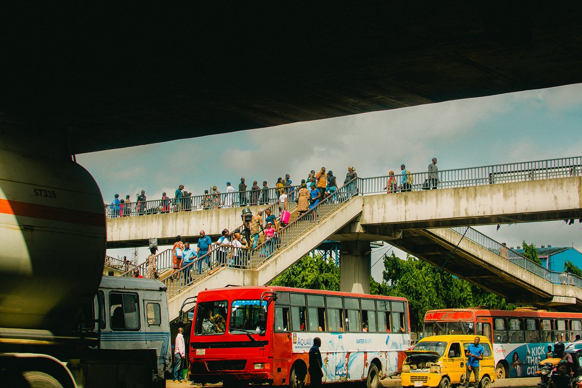 gdvomo's tweet image. Oshodi Bridge, 2025.

Made in Lagos.