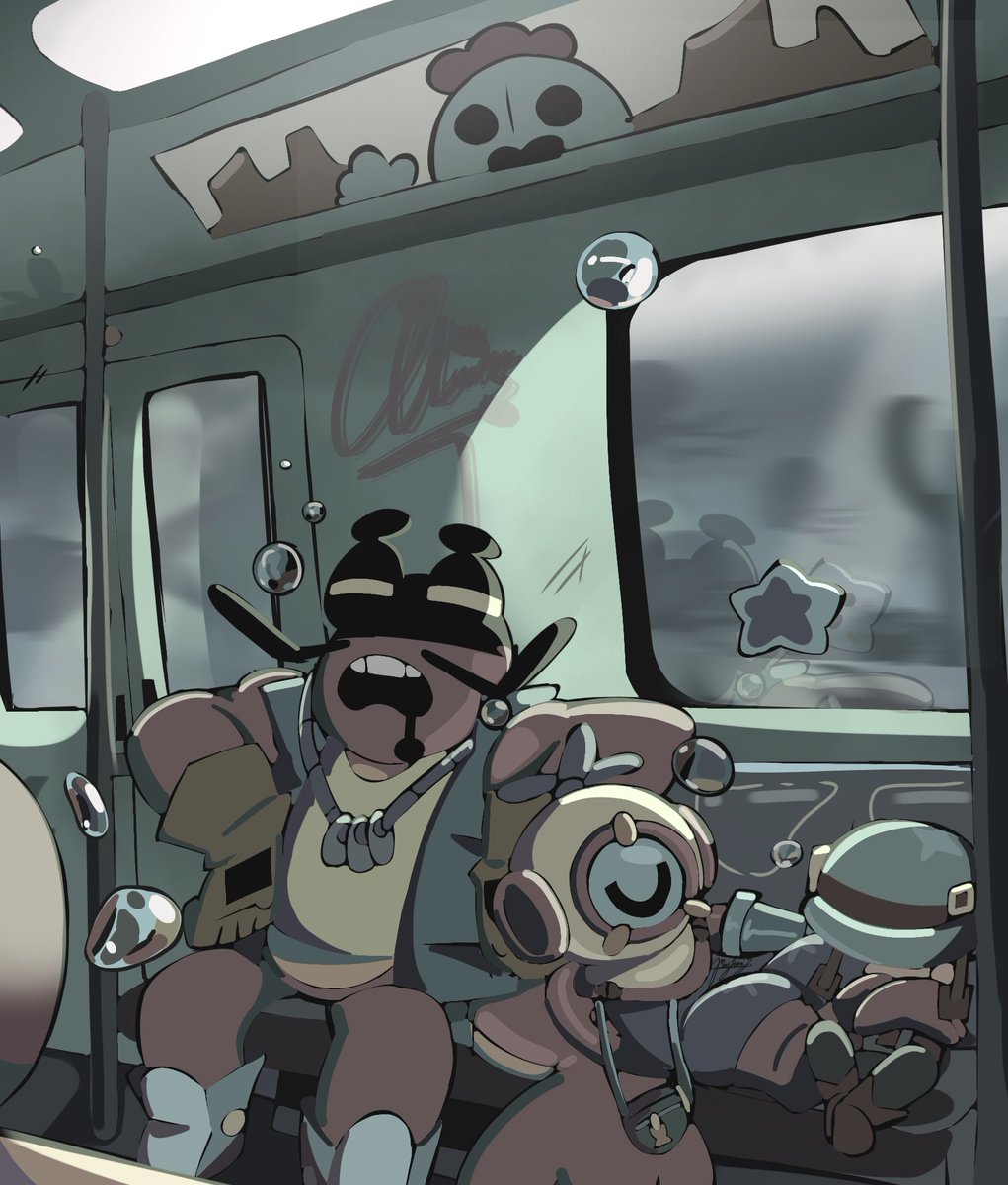 Sub-way

#BrawlStars #brawlstarsfanart #brawlstarsclancy  #brawlstarsotis #brawlstarshank