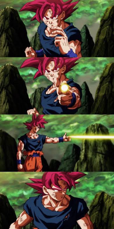 SZen08_'s tweet photo. @ZarakiYT Le goku ssj2 transfo god 1% qui va atomiser kefla en tout les points #SourceSur https://t.co/ifCj8N3YmT