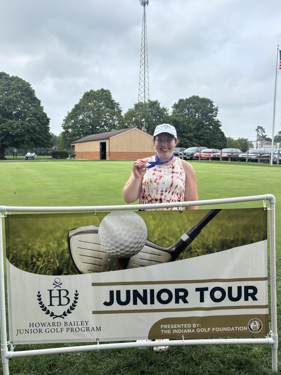 Thank you to Crestview for hosting today’s Junior Tour Event. Congratulations to our winners. ⛳️

Girls 16-19
T1- Hannah Stearley- 81 (won playoffs)
T1- Peityn Gillman- 81
3rd- Lia Gawryk- 83