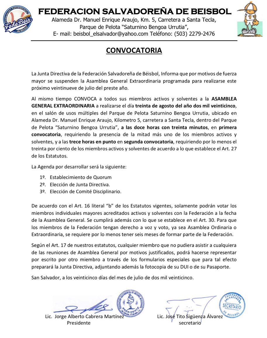 #Atención #Convocatoria