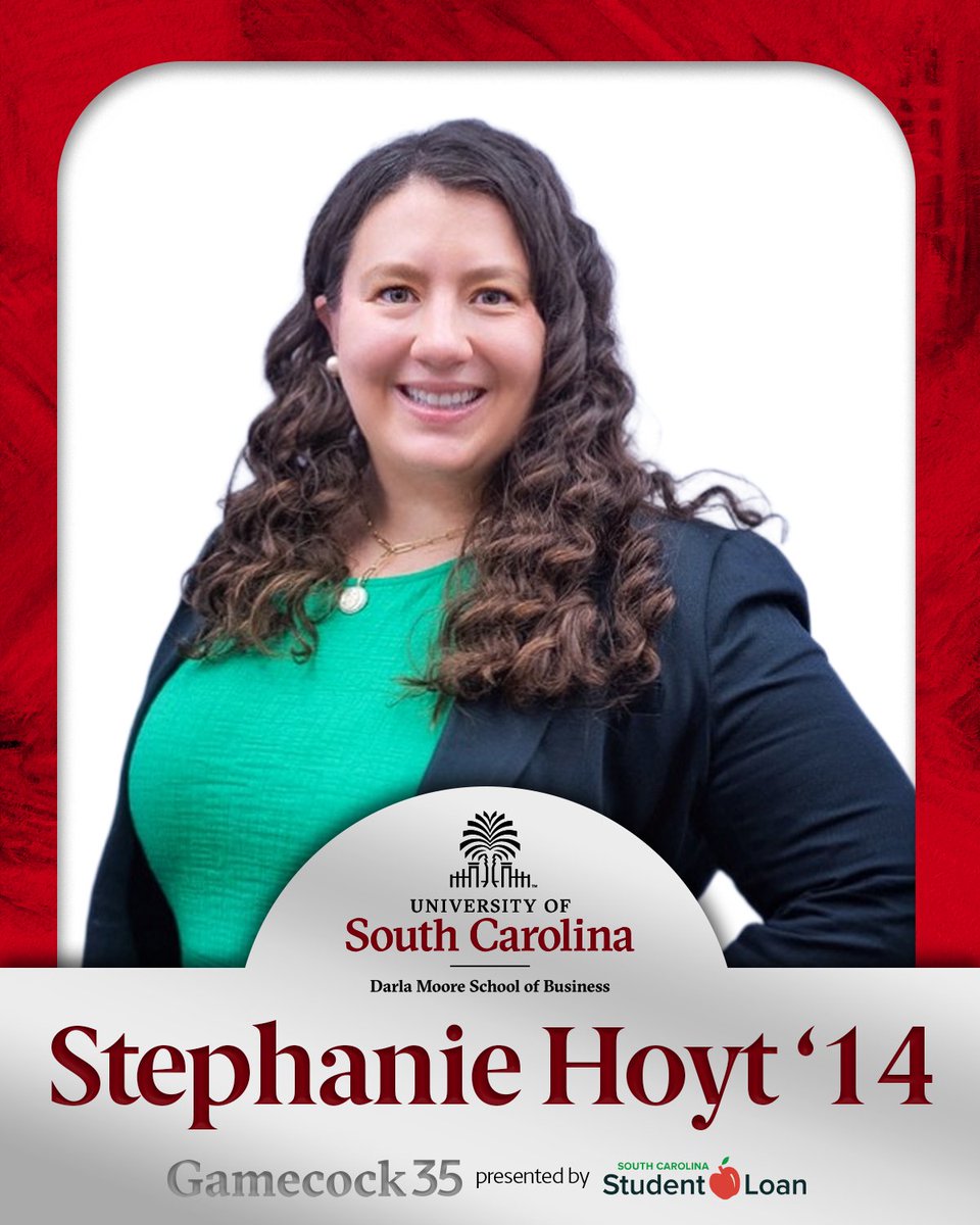 A 2014 <a href="/MooreSchool/">UofSC Darla Moore School of Business</a> alumna, Stephanie Hoyt '14 currently serves as corporate communications manager for BD, a leading global medical technology company.

Read more about how Stephanie and <a href="/UofSC/">University of South Carolina</a>'s young alumni are changing the world: bit.ly/4lSqd1j