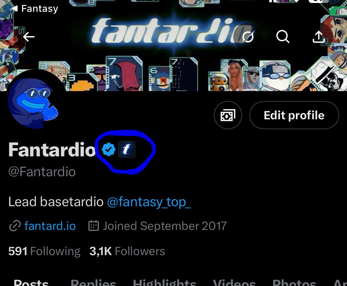 Fantardio's tweet image. 6 months since I became Fantardio 

60 seconds since it became official 

Thanks @fantasy_top_, expect some new content coming your way soon everyone!