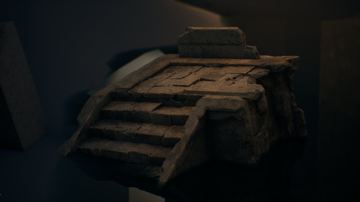 Calling this asset done for a first pass! 

Got the workflow down for the following assets, and shaders are all set up so I should fly through the rest a little easier, especially as I'm getting used to Blender more on this project 😄