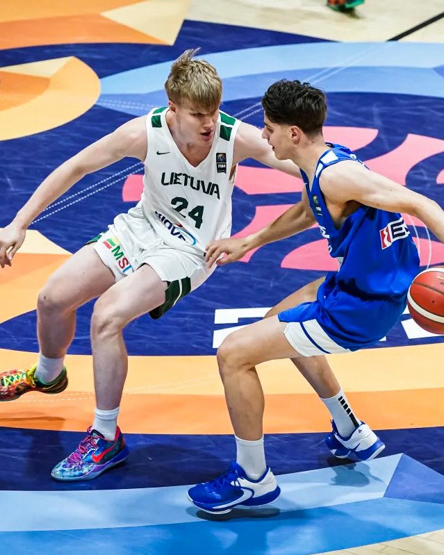 bczalgiris's tweet image. 3 out of 3! ๐ฑ๐น Lithuania U18 stays undefeated at #FIBAU18 after taking down Greeceโs team. ๐ช
๐ฑ๐น 87 โ 80 ๐ฌ๐ท
#ZalgirisYouth