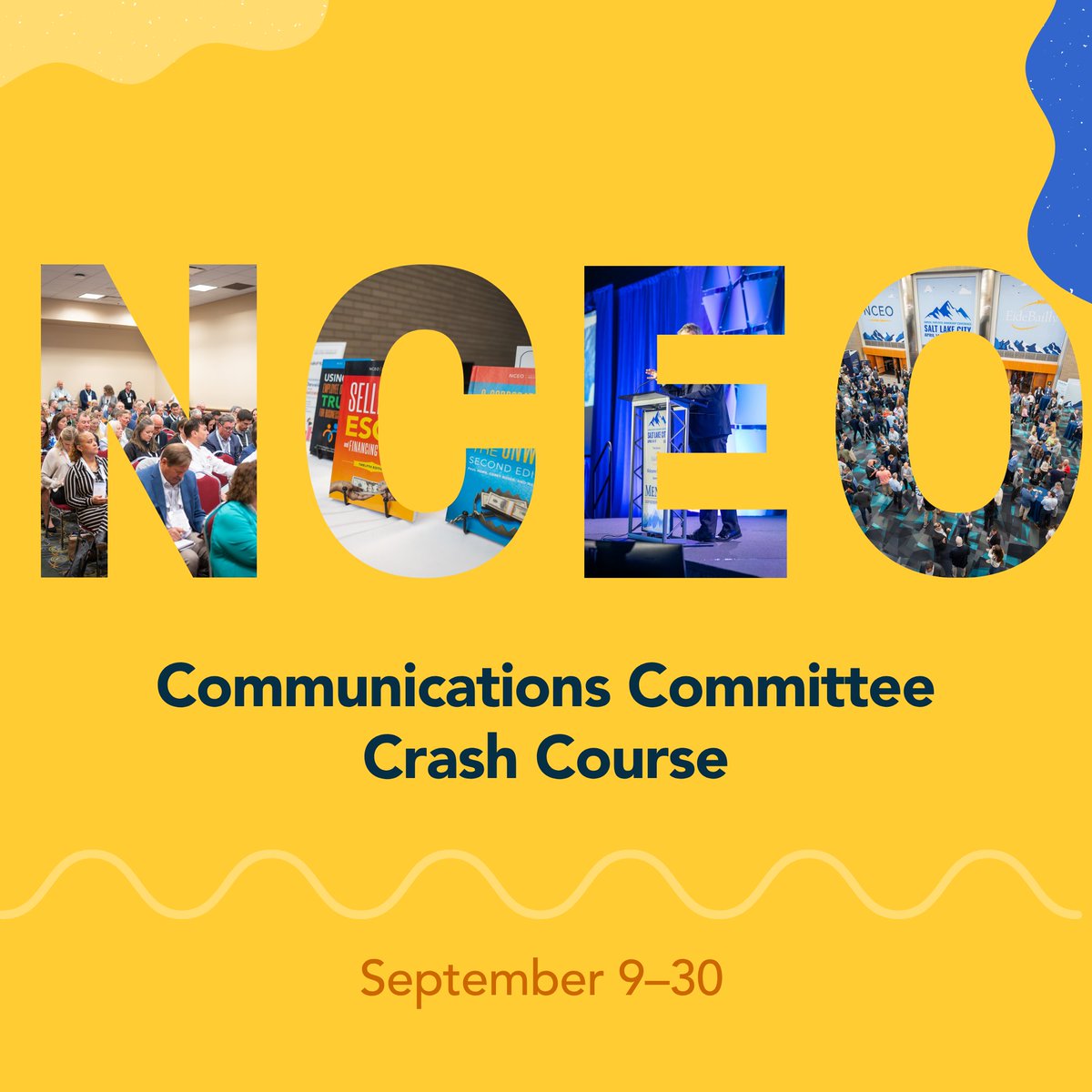 theNCEO's tweet image. Communication drives employee-owned companies. Our September Crash Course delivers exactly what communications committees need: 4 Thursdays, 4 core topics, 6 SHRM credits, 90-min sessions, countless takeaways. Register now!
nceo.org/events/communi…