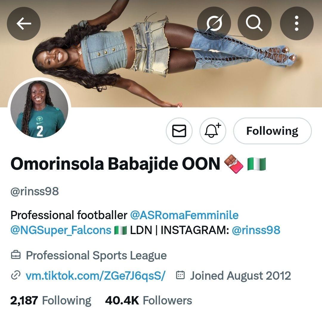 SAsekome's tweet image. ENERGY 🔥🔥😎

@rinss98 ❤️
@NGSuper_Falcons 🇳🇬