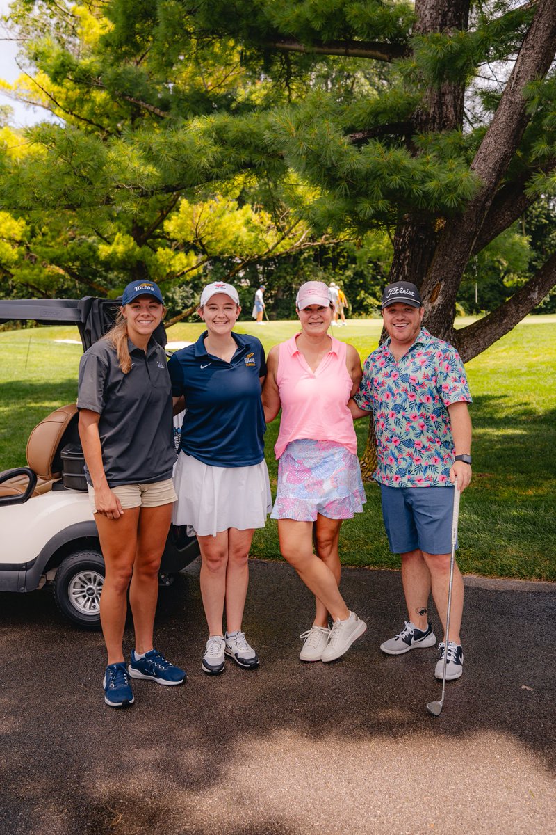 ToledoWBB's tweet image. From free throws to fairways, we’ve got it all 😎
Thanks to everyone who came out to support at our annual golf outing! 🏀🤝⛳️
#TeamToledo