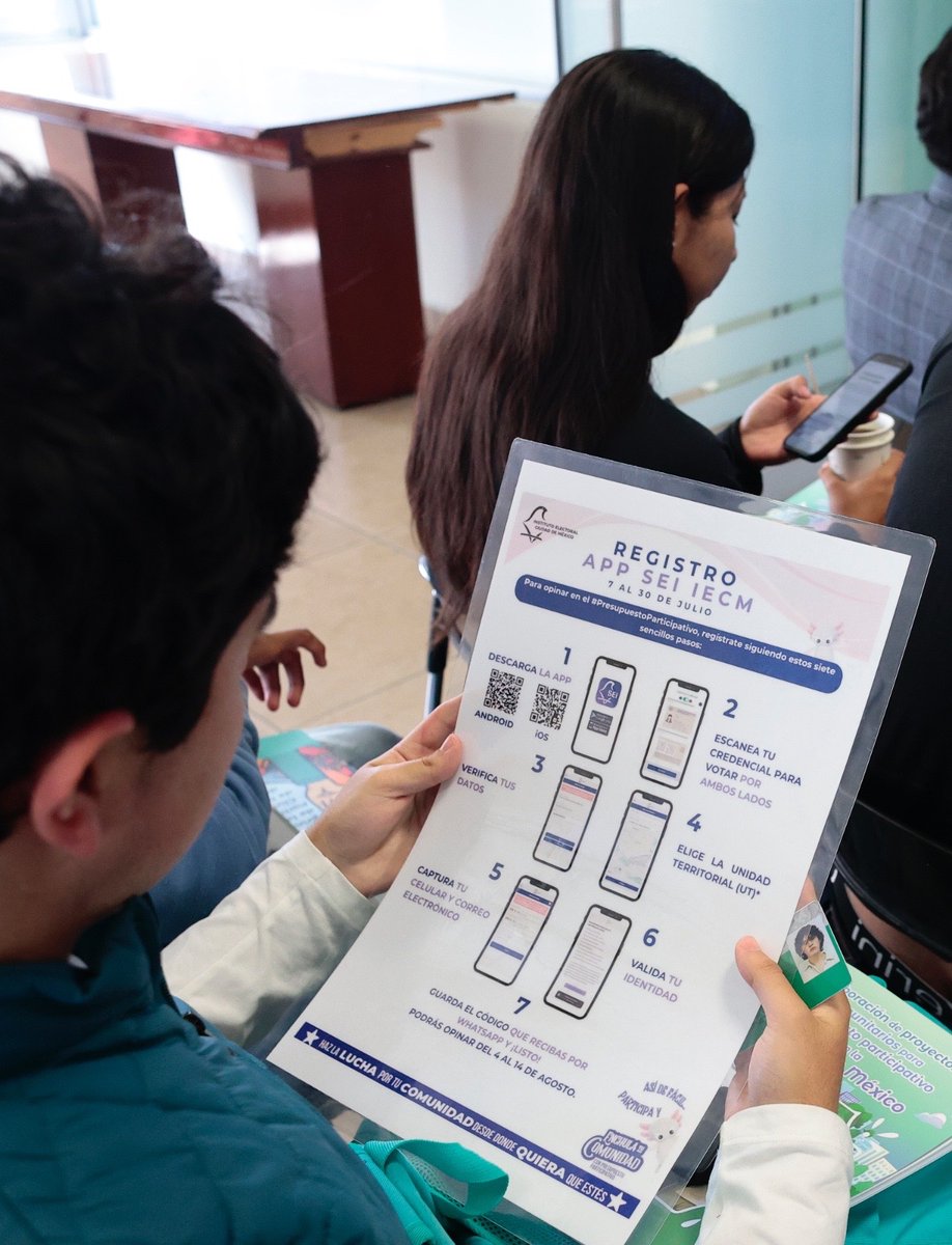 IECM (@iecm) on Twitter photo La Consejera Electoral <a href="/Cciliahc/">Cecilia Aida Hernández Cruz</a> visitó la <a href="/UAM_Iztapalapa/">UAM Iztapalapa</a> para dialogar con estudiantes sobre cómo funciona el Presupuesto Participativo 2025 e invitarlos a registrarse en el SEI y emitir su opinión de forma digital. 🗳️ La Consejera Electoral <a href="/Cciliahc/">Cecilia Aida Hernández Cruz</a> visitó la <a href="/UAM_Iztapalapa/">UAM Iztapalapa</a> para dialogar con estudiantes sobre cómo funciona el Presupuesto Participativo 2025 e invitarlos a registrarse en el SEI y emitir su opinión de forma digital. 🗳️