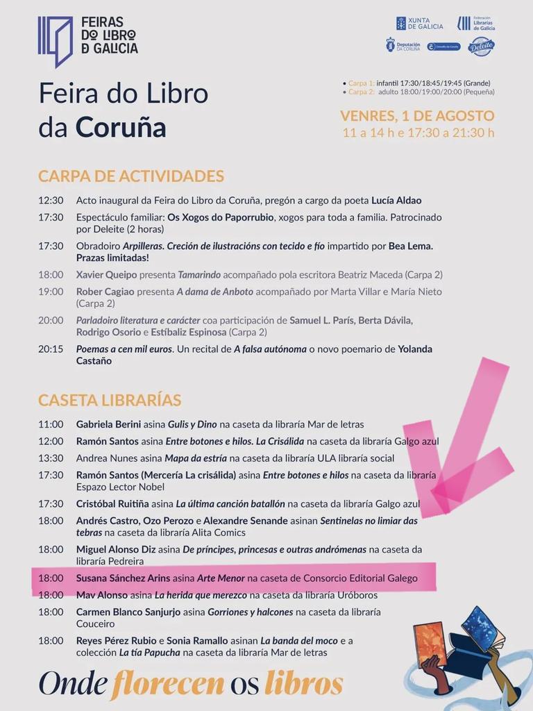 Na sexta, #artemenor dá um passeio pola Corunha.

<a href="/aCentral_Folque/">aCentral Folque</a>