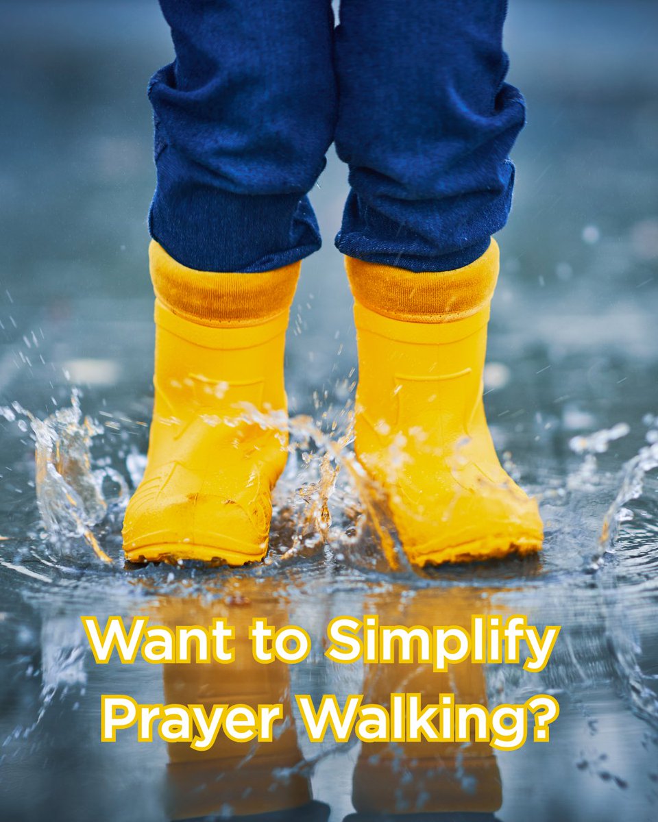 Don't you just love how care-free children can be? Ever wondered how to make prayer walking less like your trudging through mud, and more like splashing in puddles? Take a read of 'Prayer Walking Made Simple'... and put on your wellies! 🥾💦

hopeforeveryhome.org/Publisher/File…