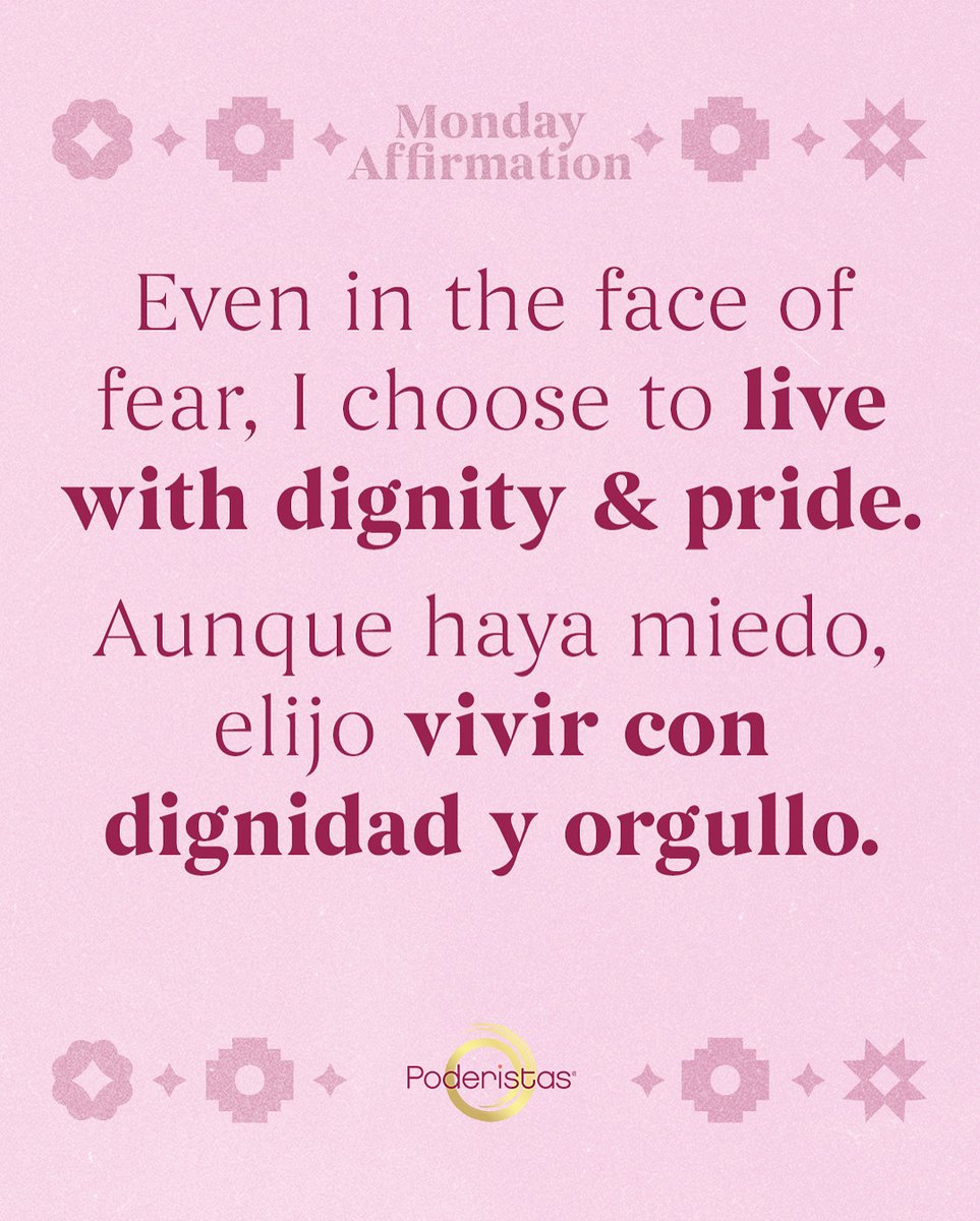 poderistas's tweet image. Some days, just walking with your head up is the whole win. Don’t let anyone make you feel like it’s not enough. This week? Walk like you already know you belong in every room you step into. #Poderistas