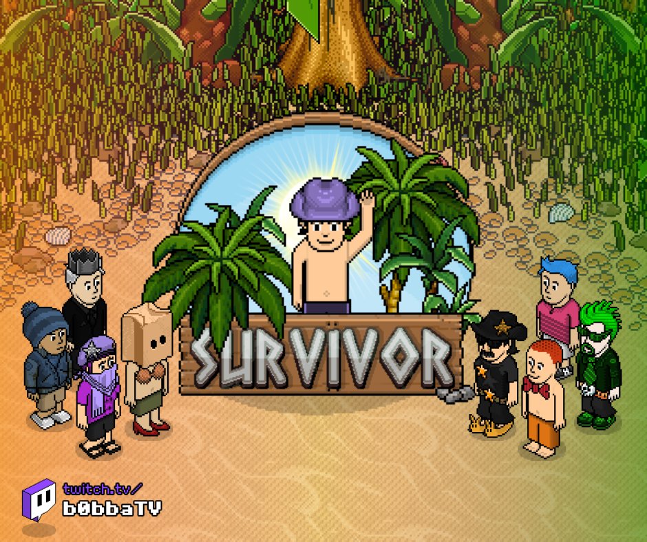b0bbaTV's tweet image. 🌴 And there they are. 8 castaways. 1 island. No scripts. No second chances.

🔥 THE GAME BEGINS THIS FRIDAY. 7PM BST / 2PM EST.

👉 twitch.tv/b0bbaTV
Viewers will see all. Players won’t see it coming.

#HabboSurvivor #HabboOrigins @HabboOrigins