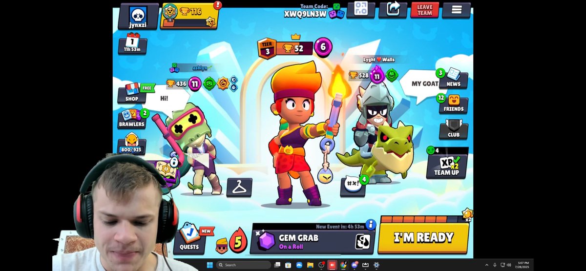 Jynxzi added ashlyn bro😭😭 he doesnt even know