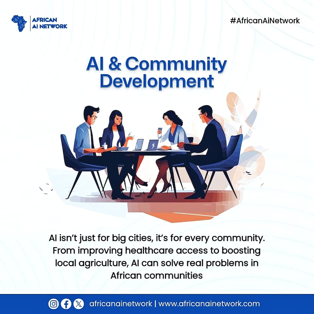 _AANetwork_'s tweet image. AI FOR EVERY COMMUNITY! 

AI is solving real problems in Africa: ✅ Early disease detection
✅ Optimizing small farms
✅ Localized education

Tech + Community = Transformation!

🔗 Tools: africanainetwork.com/ai-tools
🤝 Join WhatsApp: chat.whatsapp.com/KUzIZszI87h5G8…

#AAN #AIForCommunities