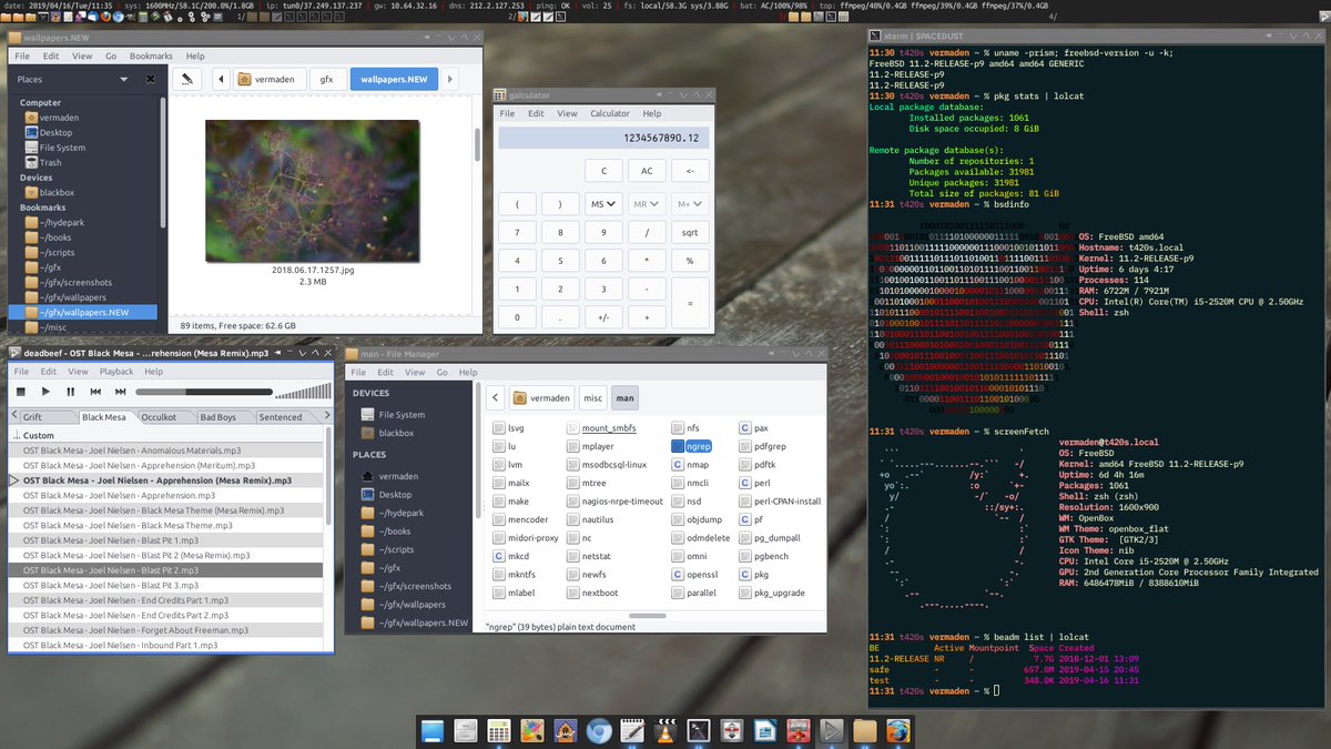 vermaden's tweet image. Meanwhile #Openbox last 3.6 version was released a decade ago because its now complete and no new commits are needed :D

... and it was Premium since day one without any paid service and will be forever :)