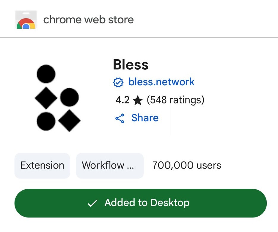 omnicryptx's tweet image. Bless Network owns all my compute power.
Day or Night, Morning or evening,
My @theblessnetwork node keeps running.
When I wake, when I sleep,
My @theblessnetwork extension is always active.
Be like me. GBless β¨β€οΈ