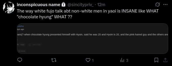 sincityvxnus's tweet image. taking this outta priv