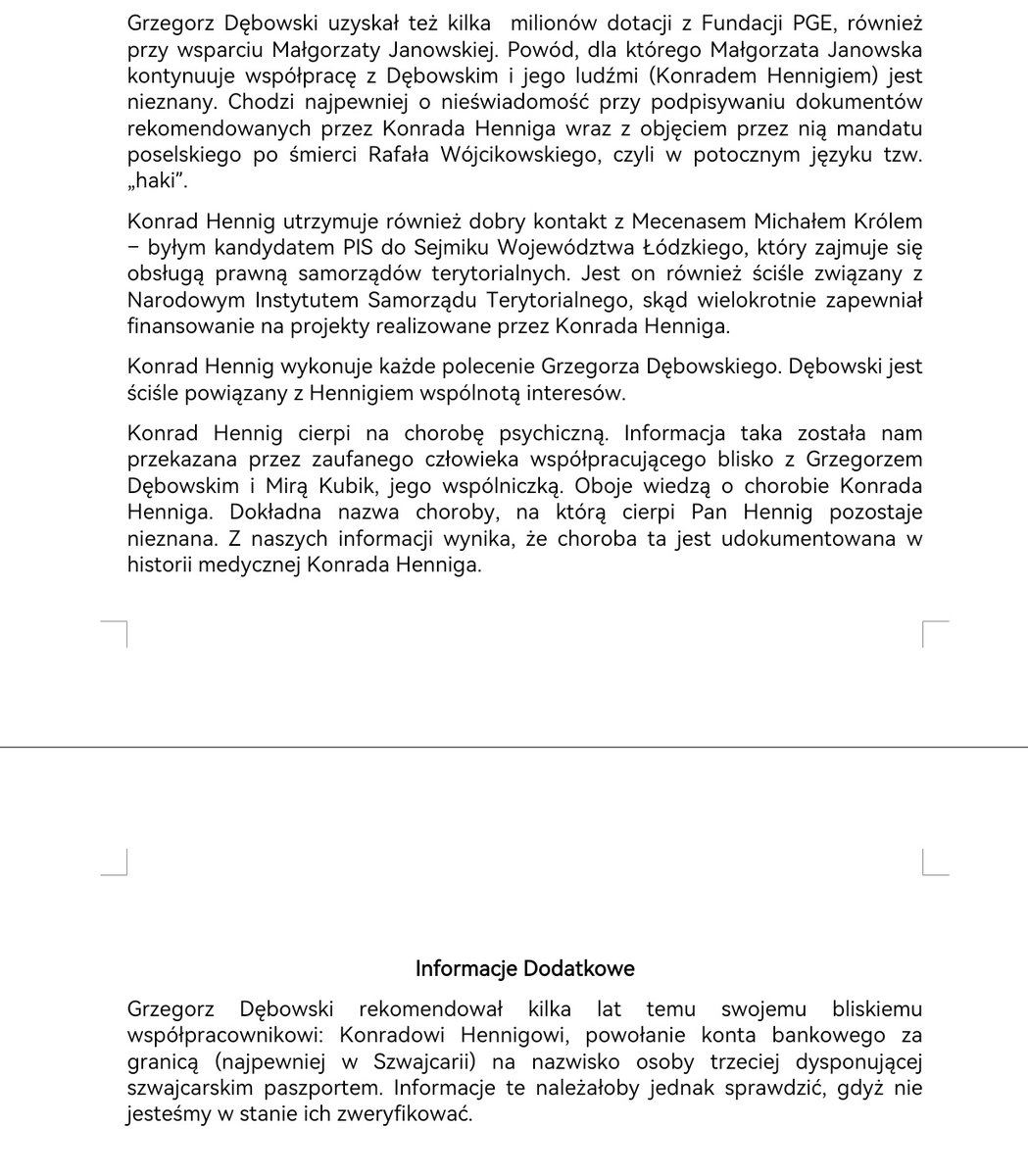 Kuzynką Konrada Henniga jest Paulina Hennig-Kloska ... 
Taki staroć z archiwum X ;)