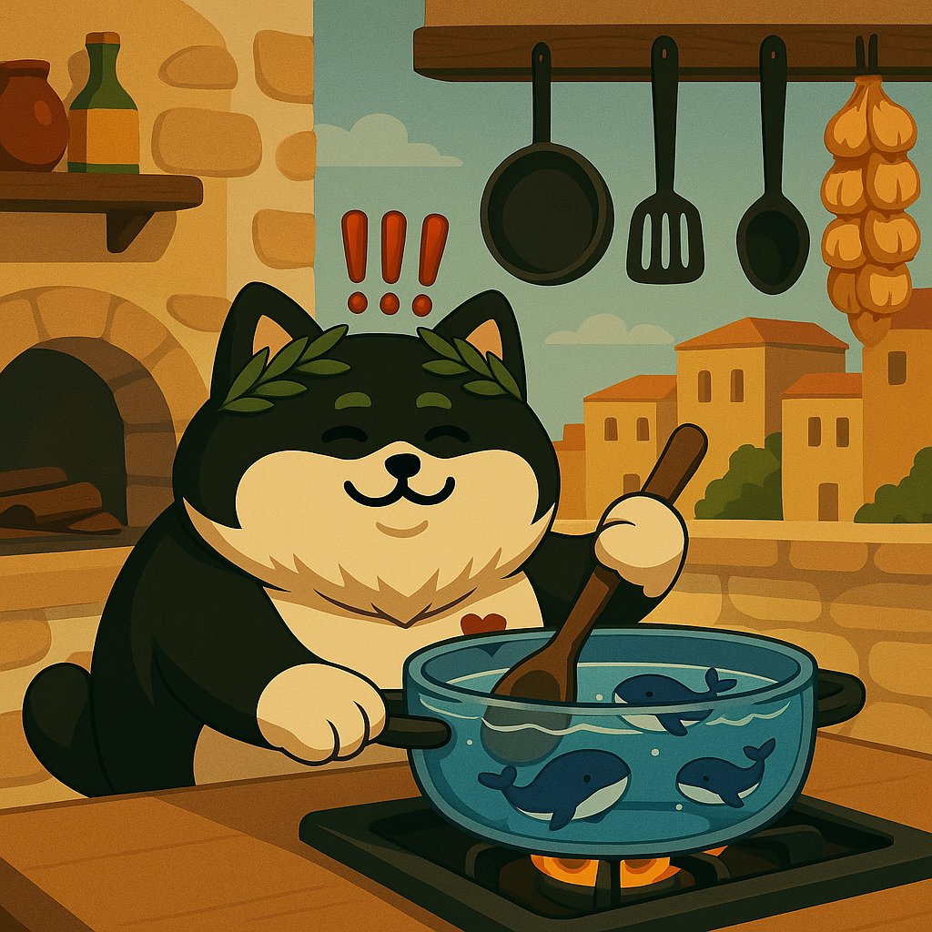 chonkusofficial's tweet image. hand-fed by default, whale soup by choice