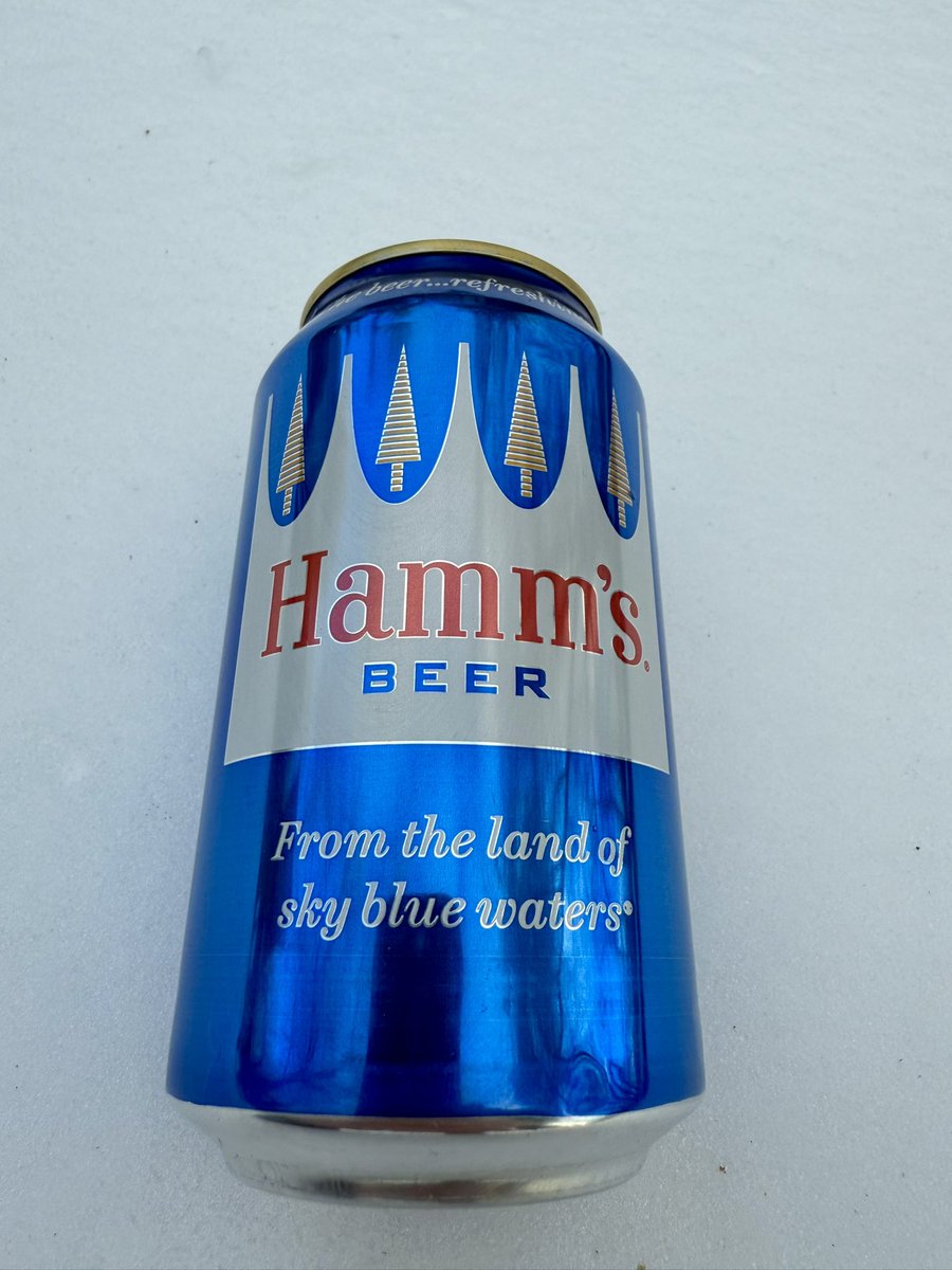 Do you remember when the sky was as blue as the Hamm’s beer can, “From the land of sky blue waters?” IFKYK

If You Know You Know