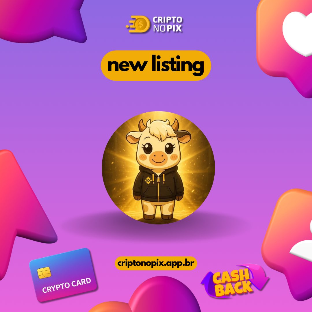 criptonopix's tweet image. 🟢 Compre @moo_bsc Token via Pix e ganhe bônus imediato em Nix!

❤️ Sem conectar carteira! 
Rápido, fácil e seguro.

🌐 Compre agora: criptonopix.app.br/solana 
💬 Dúvidas, tutoriais e Redes sociais: linktr.ee/criptonopix