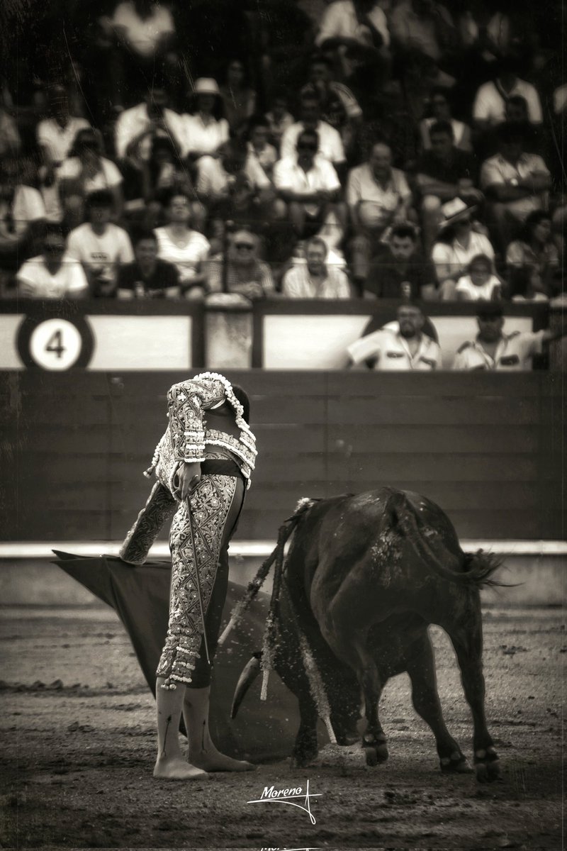 Buenas noches a quien las quiera...
Yo me entiendo. 
Portarse bien. 

#JavierFernandez #Mividaenunafoto
#Momentos #Detalles #FotografíaTaurina #FMorenoR #ByN #BlancoyNegro #Sepia