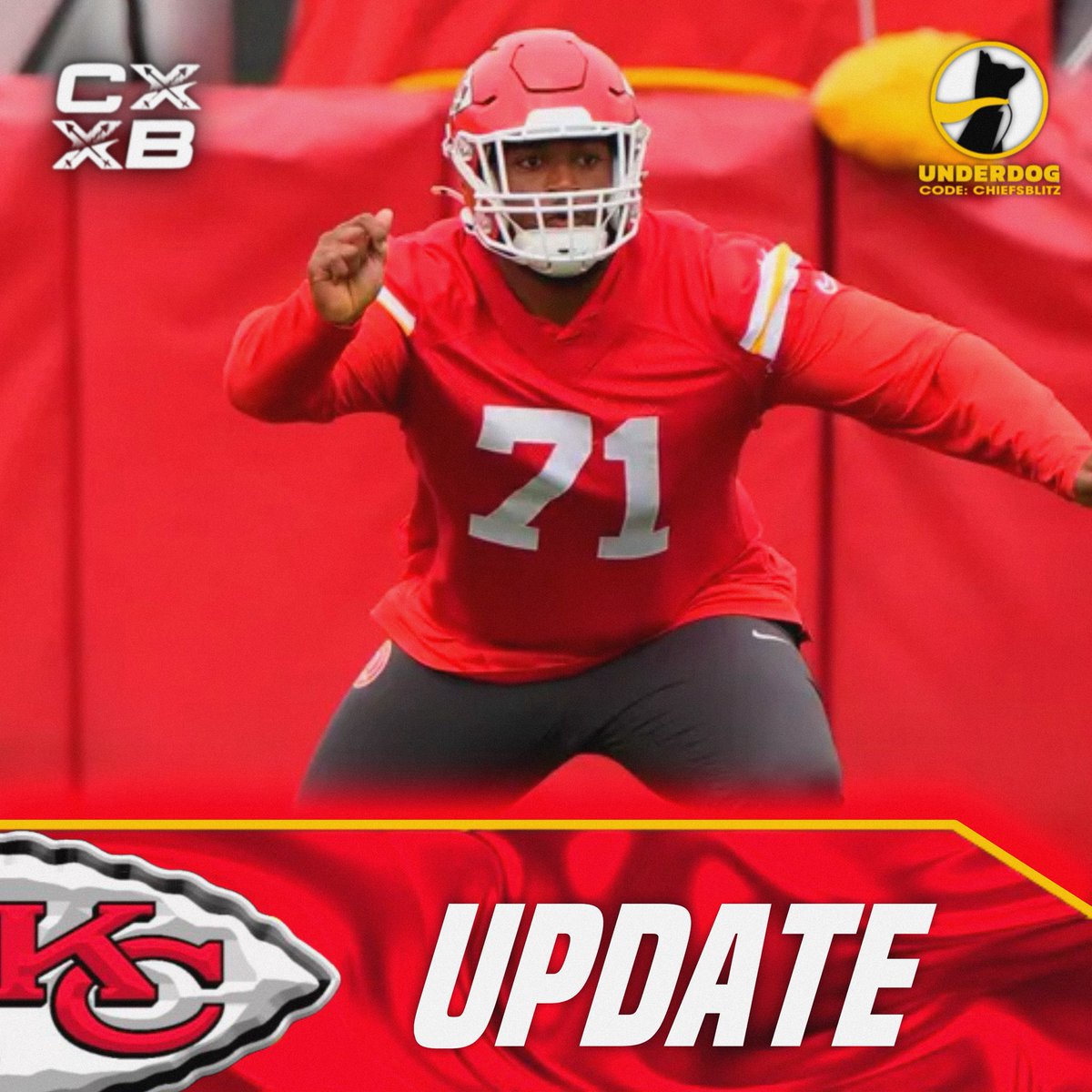 Chiefs Blitz (@chiefsblitz) on Twitter photo 🚨 UPDATE 🚨
Josh Simmons is on track to start at left tackle in Week 1, protecting Patrick Mahomes' blindside according to #Chiefs sources.
The coaching staff have been impressed with him all summer.
Per, <a href="/Schultz_Report/">Jordan Schultz</a>. 🚨 UPDATE 🚨
Josh Simmons is on track to start at left tackle in Week 1, protecting Patrick Mahomes' blindside according to #Chiefs sources.
The coaching staff have been impressed with him all summer.
Per, <a href="/Schultz_Report/">Jordan Schultz</a>.