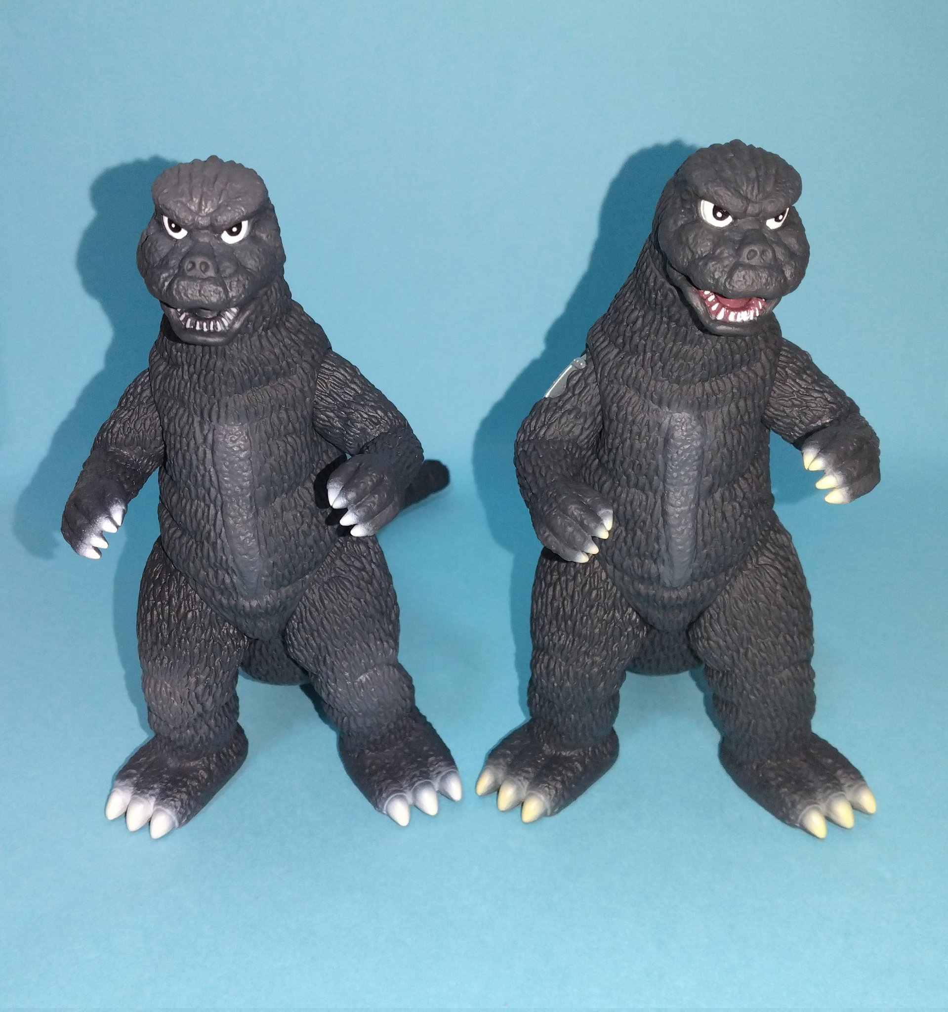 BANDAI - ゴジラ  にせゴジラソフビ ムービーモンスターシリーズ ゴジラ対メカゴジラ -出現!!にせ