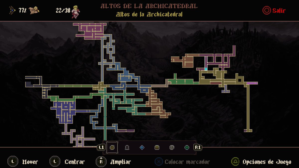 ¿Alguien sabe dónde me puedo haber dejado al personaje que debería estar aquí? #Blasphemous #Help 🙏🏻