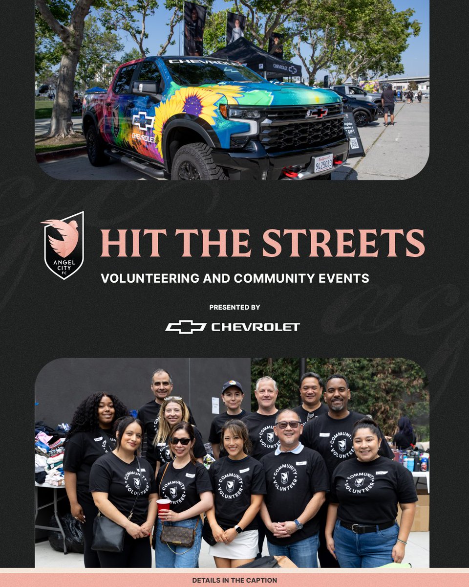 Angel City FC (@weareangelcity) on Twitter photo #ACFCHitsTheStreets with <a href="/chevrolet/">Chevrolet</a>!
Register here: angelcity.com/events
โฝ8/1: Join us at <a href="/RockandBrewsES/">Rock and Brews</a> for our #ACFCAwayGame Watch Party as the team takes on Seattle Reign. Presented by <a href="/Heineken_US/">Heineken US</a>.
๐โโ๏ธ 8/1-8/3: Join us at the Surf Open in Huntington Beach. #ACFCHitsTheStreets with <a href="/chevrolet/">Chevrolet</a>!
Register here: angelcity.com/events
โฝ8/1: Join us at <a href="/RockandBrewsES/">Rock and Brews</a> for our #ACFCAwayGame Watch Party as the team takes on Seattle Reign. Presented by <a href="/Heineken_US/">Heineken US</a>.
๐โโ๏ธ 8/1-8/3: Join us at the Surf Open in Huntington Beach.