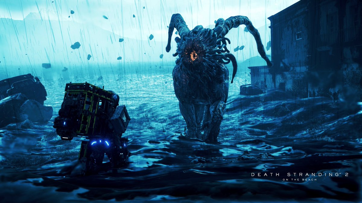A Horned Terror Awakens 😱
#DeathStranding2OnTheBeach