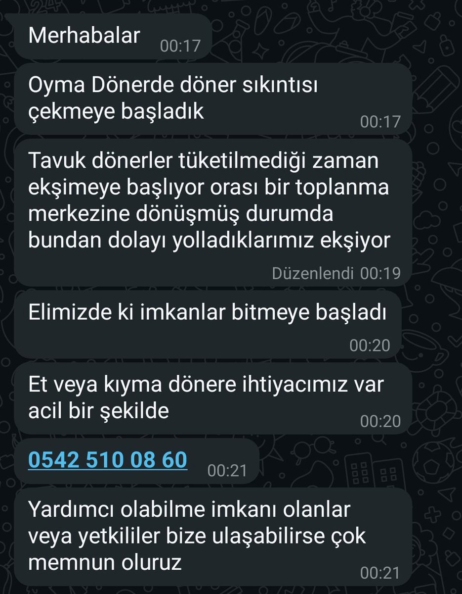 DabbetularzTR's tweet image. OYMA DÖNERDE ACİL DÖNER SIKINTISI VAR
