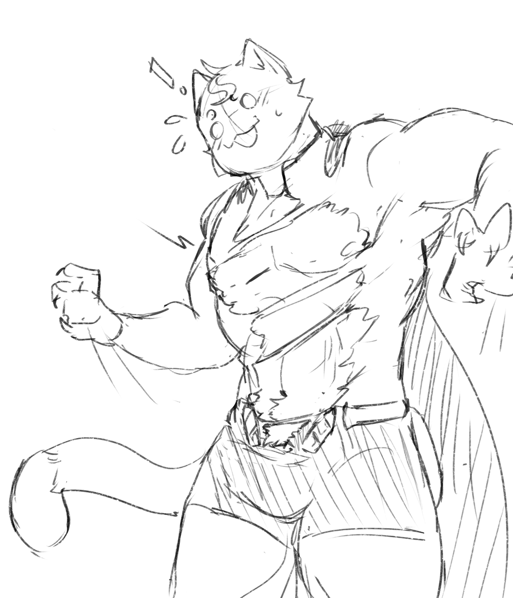 Manly 😼 tweet media