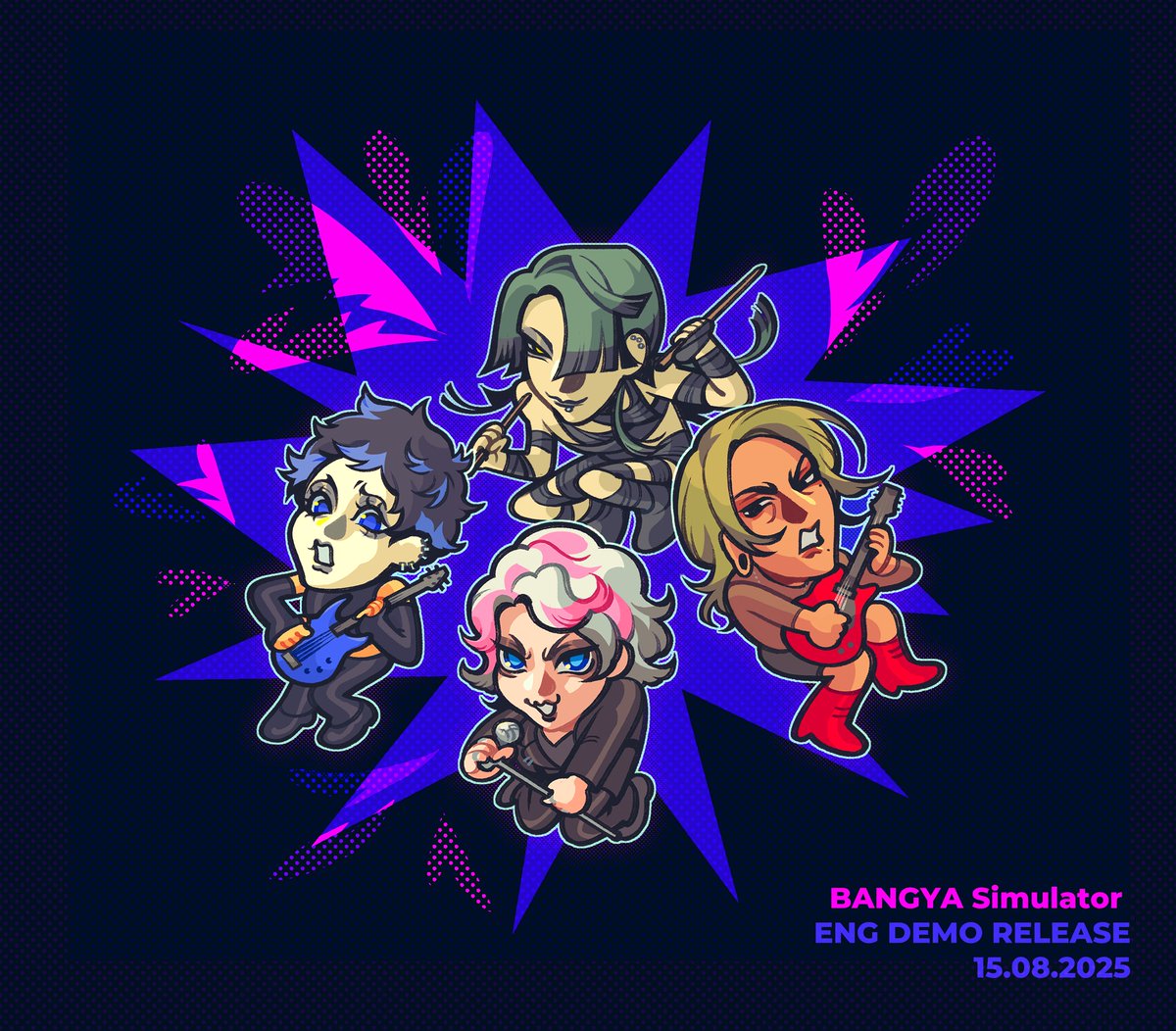bangyasim's tweet image. ENG DEMO RELEASE 
Scheduled 15.08