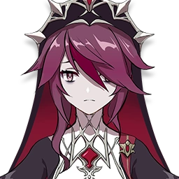 Rosaria's icon in both of her outfits! 💜