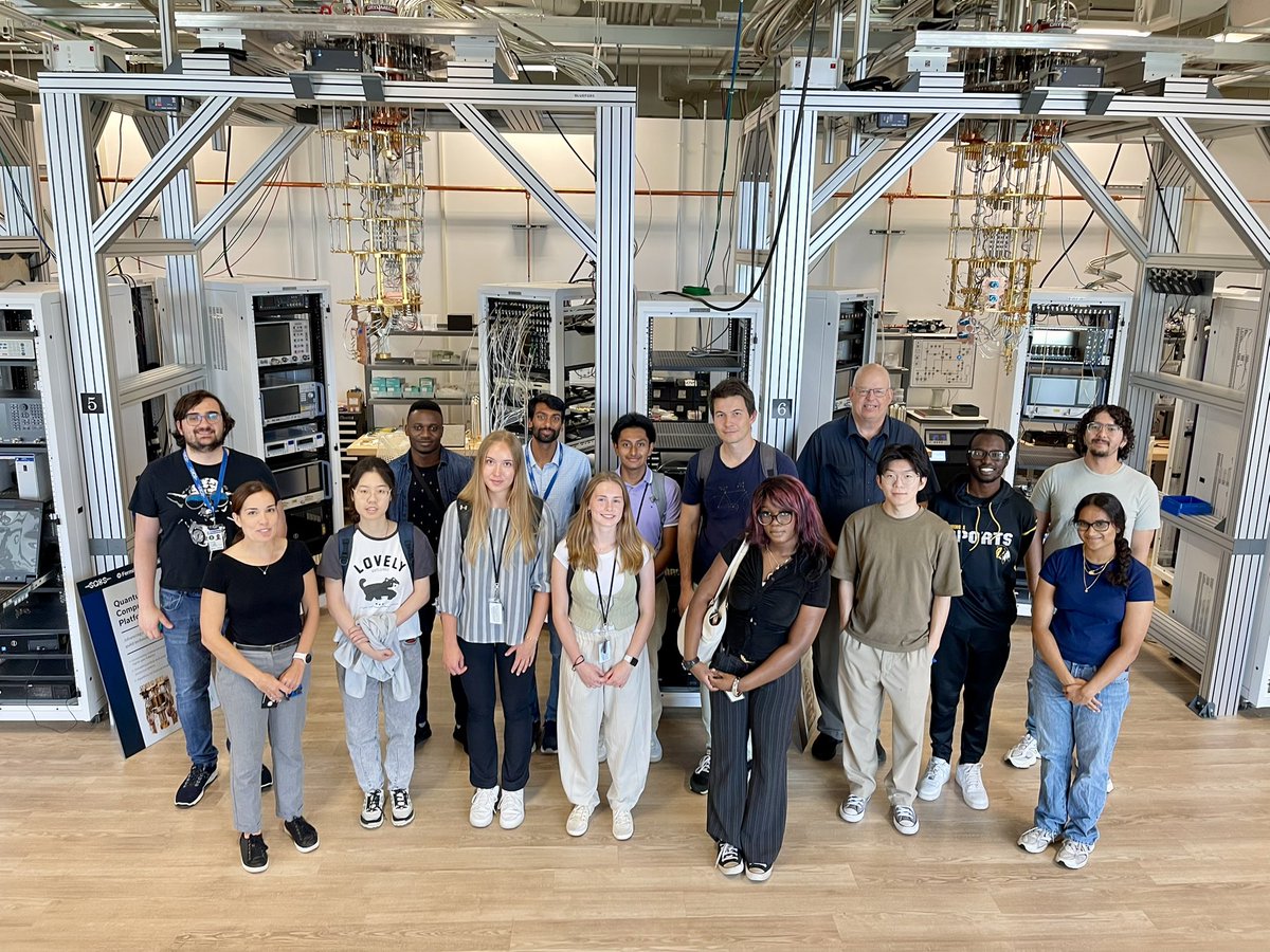 We love welcoming interns to the SQMS Center! <a href="/Fermilab/">Fermilab</a> <a href="/FermilabEd/">Fermilab Education Office</a>
