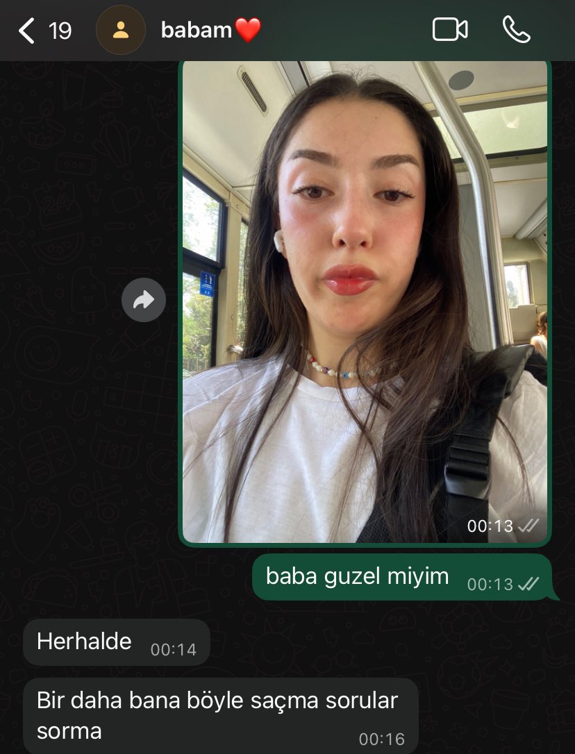 manita olmayinca babama sardim