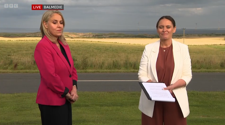 The guilty always return to the scene of the crime. Oh, and Sarah Smith is back in Scotland.