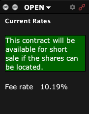 SilbergleitJr's tweet image. No $OPEN shares available to borrow at IBKR.

If you can locate some shares, please let us know.