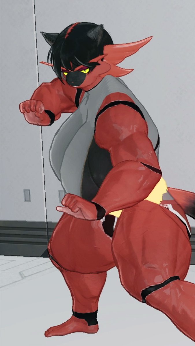 せっかくだし赤い猫ちゃんの方も置いとこう 